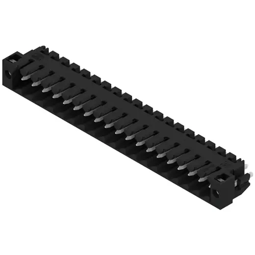 Zertifiziert Stiftleiste, 19-polig, RM 3.5 mm, gerade, schwarz, 1842710000