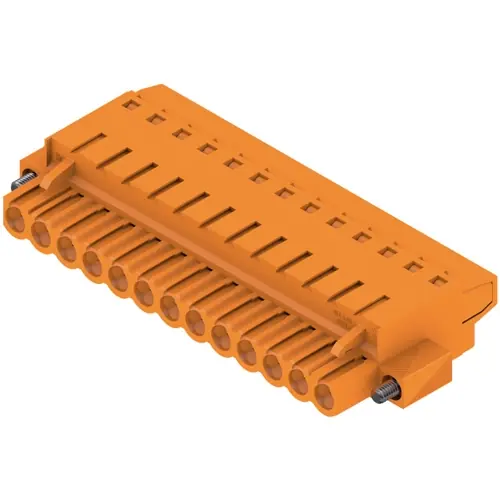 Jetzt Bestellen Stiftleiste, 13-polig, RM 5.08 mm, gerade, orange, 1844100000