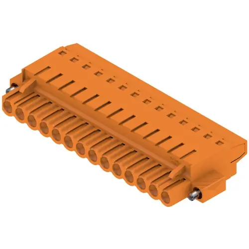 Stiftleiste, 14-polig, RM 5.08 mm, gerade, orange, 1844110000 Kostenloser Rückversand