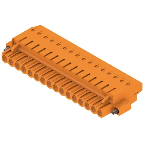 Stiftleiste, 16-polig, RM 5.08 mm, gerade, orange, 1844130000 Sichere Zahlung