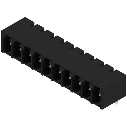 Stiftleiste, 10-polig, RM 3.81 mm, abgewinkelt, schwarz, 1862550000 Sonderaktion