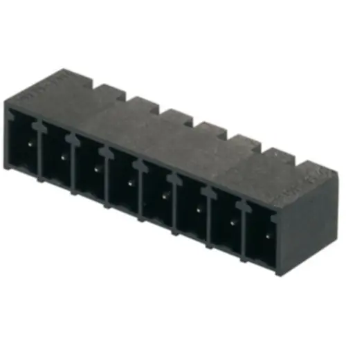 Stiftleiste, 10-polig, RM 3.81 mm, abgewinkelt, schwarz, 1862930000 Kostenloser Versand