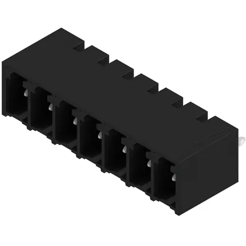 Versand Am Gleichen Tag Stiftleiste, 7-polig, RM 3.81 mm, gerade, schwarz, 1863030000