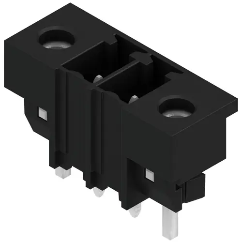 Online Kaufen Stiftleiste, 2-polig, RM 3.81 mm, gerade, schwarz, 1863230000