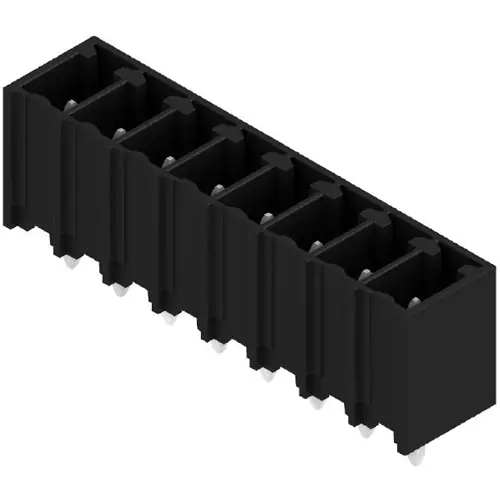 Expressversand Stiftleiste, 8-polig, RM 3.81 mm, gerade, schwarz, 1863240000