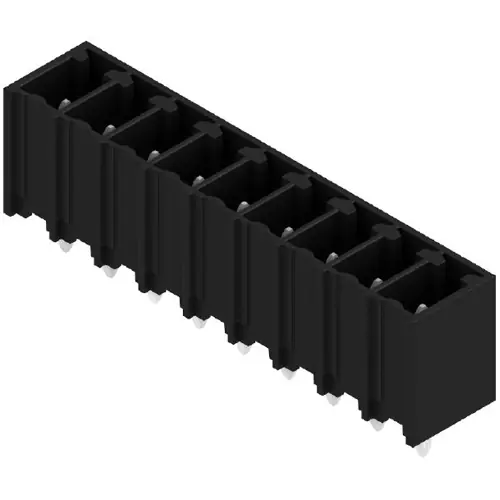 Stiftleiste, 9-polig, RM 3.81 mm, gerade, schwarz, 1863270000 Begrenztes Angebot