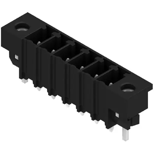 Kostenloser Rückversand Stiftleiste, 6-polig, RM 3.81 mm, gerade, schwarz, 1863300000