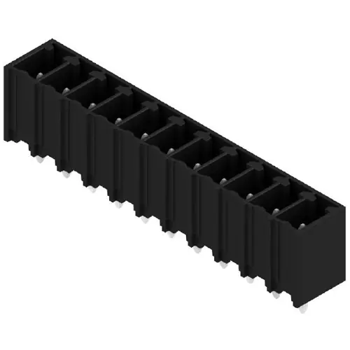 Stiftleiste, 11-polig, RM 3.81 mm, gerade, schwarz, 1863320000 Markenprodukt