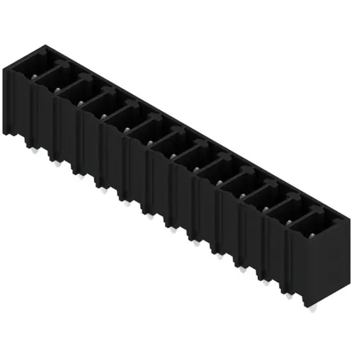 Heißes Angebot Stiftleiste, 13-polig, RM 3.81 mm, gerade, schwarz, 1863350000