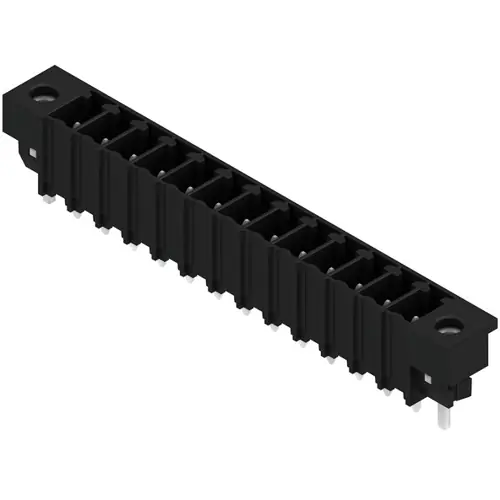 Stiftleiste, 13-polig, RM 3.81 mm, gerade, schwarz, 1863430000 Sale