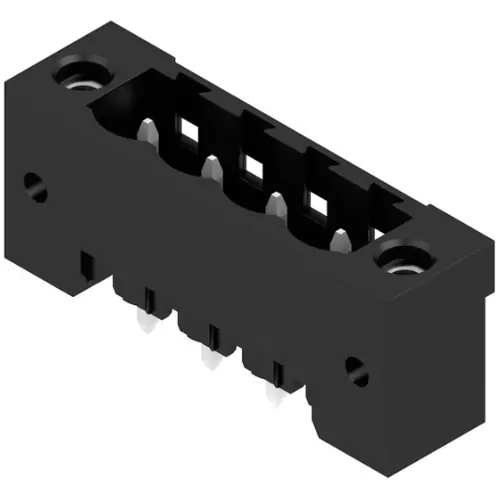 Sichere Zahlung Stiftleiste, 4-polig, RM 5.08 mm, gerade, schwarz, 1148540000