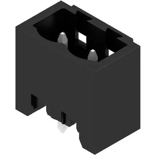 Begrenztes Angebot Stiftleiste, 2-polig, RM 5.08 mm, gerade, schwarz, 1148630000