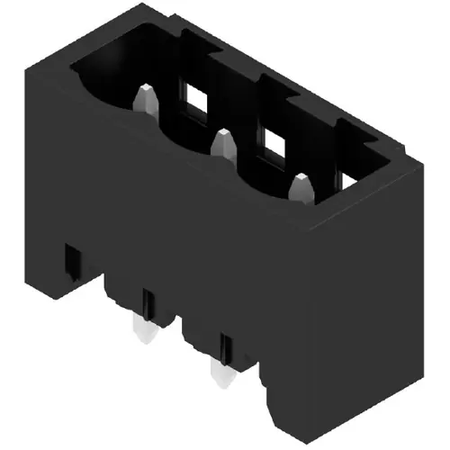 Must-Have Stiftleiste, 3-polig, RM 5.08 mm, gerade, schwarz, 1148670000
