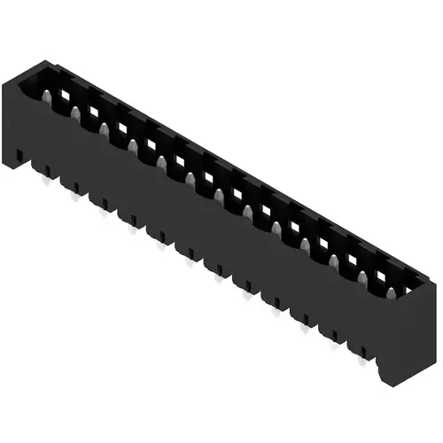 Stiftleiste, 13-polig, RM 5.08 mm, gerade, schwarz, 1149000000 Bestseller