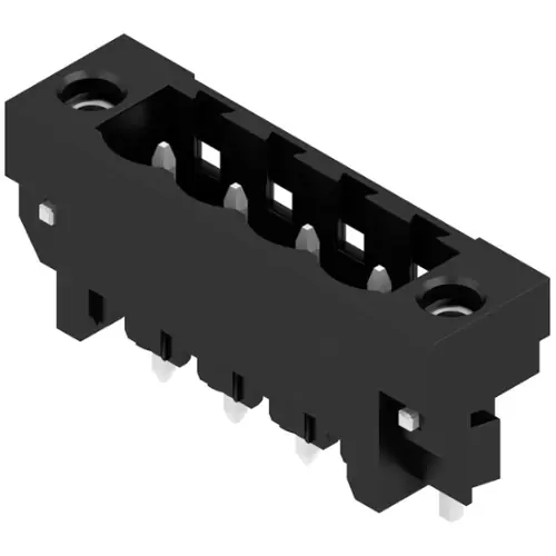 Echt Stiftleiste, 4-polig, RM 5.08 mm, gerade, schwarz, 1149290000