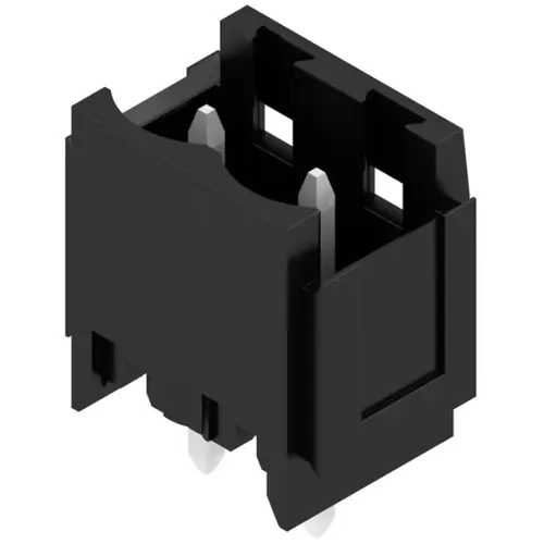 Abverkauf Stiftleiste, 2-polig, RM 5.08 mm, gerade, schwarz, 1149400000