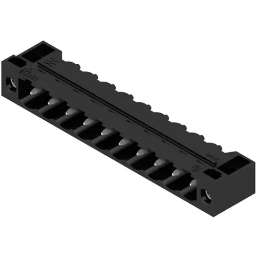 Markenprodukt Stiftleiste, 10-polig, RM 5.08 mm, abgewinkelt, schwarz, 1150180000