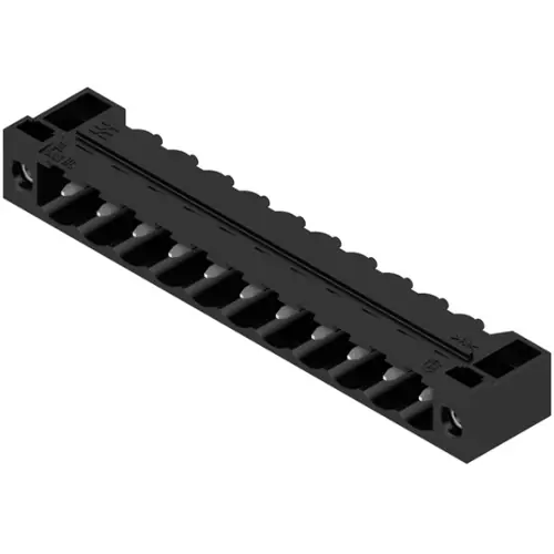 Kostenloser Rückversand Stiftleiste, 11-polig, RM 5.08 mm, abgewinkelt, schwarz, 1150190000