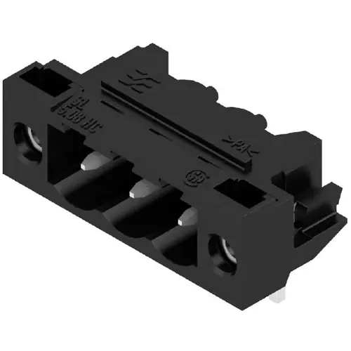 Preiswert Stiftleiste, 3-polig, RM 5.08 mm, abgewinkelt, schwarz, 1150350000