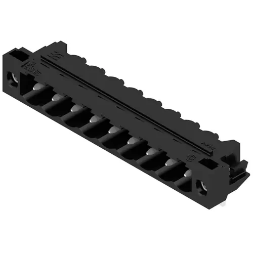 Meistverkauft Stiftleiste, 9-polig, RM 5.08 mm, abgewinkelt, schwarz, 1150420000