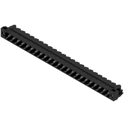 Stiftleiste, 23-polig, RM 5.08 mm, abgewinkelt, schwarz, 1150580000 Bestpreis
