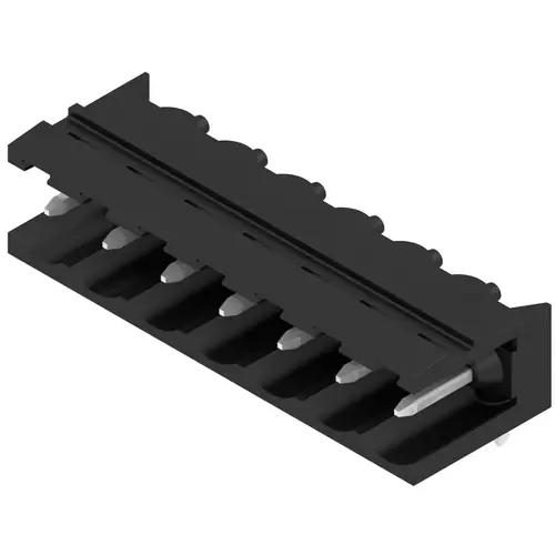 Stiftleiste, 7-polig, RM 5.08 mm, abgewinkelt, schwarz, 1155080000 Jetzt Kaufen