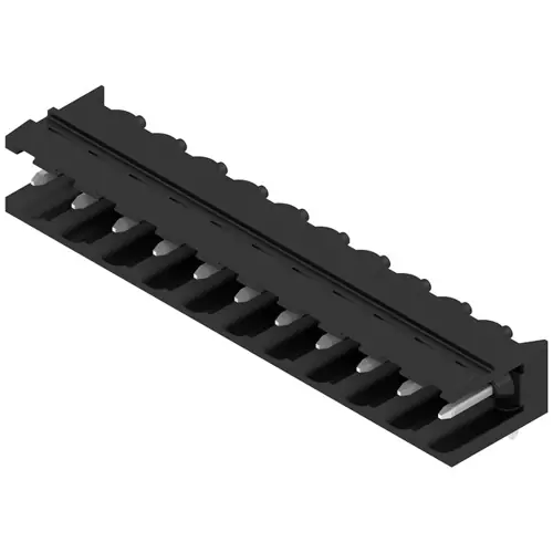 Stiftleiste, 11-polig, RM 5.08 mm, abgewinkelt, schwarz, 1155140000 Sale