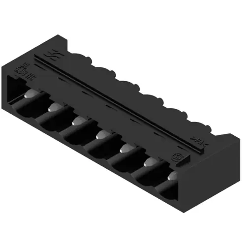 Stiftleiste, 7-polig, RM 5.08 mm, abgewinkelt, schwarz, 1155380000 Top-Angebot