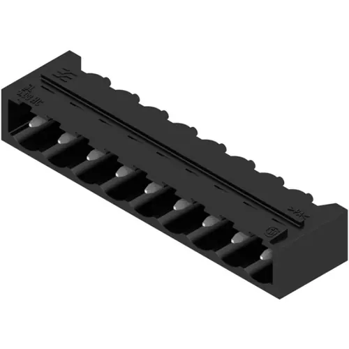 Kracherpreis Stiftleiste, 9-polig, RM 5.08 mm, abgewinkelt, schwarz, 1155400000