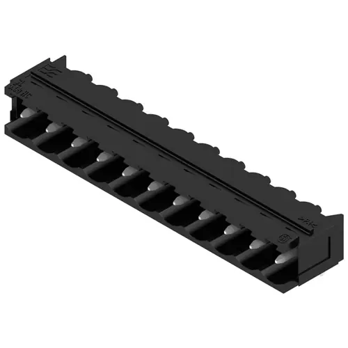 Sichere Zahlung Stiftleiste, 11-polig, RM 5.08 mm, abgewinkelt, schwarz, 1155680000