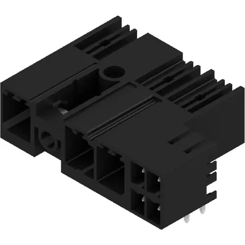 Stiftleiste, 3-polig, RM 7.62 mm, abgewinkelt, schwarz, 1156250000 Ausverkauf