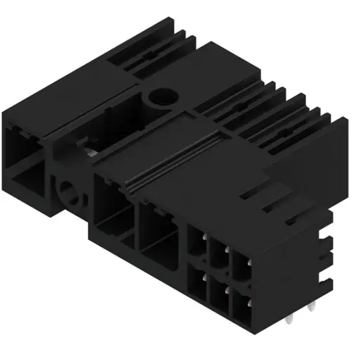Meistverkauft Stiftleiste, 3-polig, RM 7.62 mm, abgewinkelt, schwarz, 1156270000