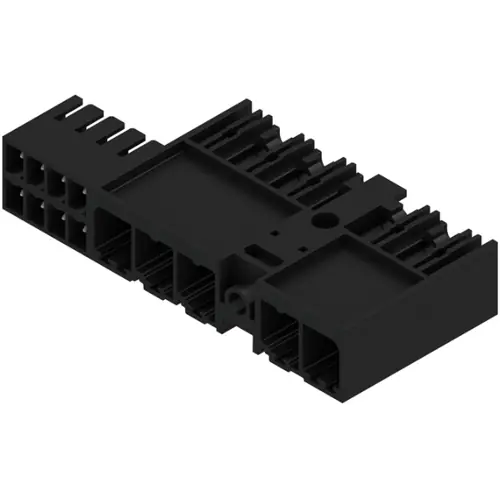 Stiftleiste, 5-polig, RM 7.62 mm, abgewinkelt, schwarz, 1156320000 Kracherpreis