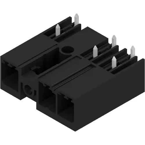 Sonderangebot Stiftleiste, 3-polig, RM 7.62 mm, abgewinkelt, schwarz, 1156500000