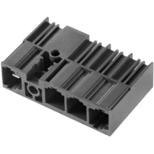 Preisknaller Stiftleiste, 3-polig, RM 10.16 mm, abgewinkelt, schwarz, 1156680000