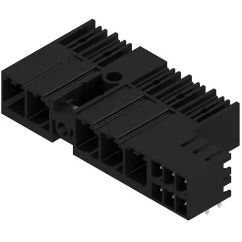 Stiftleiste, 5-polig, RM 7.62 mm, abgewinkelt, schwarz, 1157010000 Online Kaufen