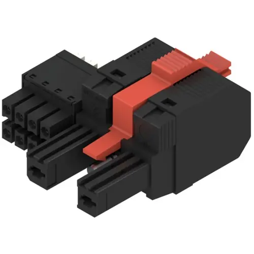 Buchsenleiste, 2-polig, RM 7.62 mm, gerade, schwarz, 1157100000 Sale