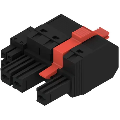 Markenprodukt Buchsenleiste, 3-polig, RM 7.62 mm, gerade, schwarz, 1157110000