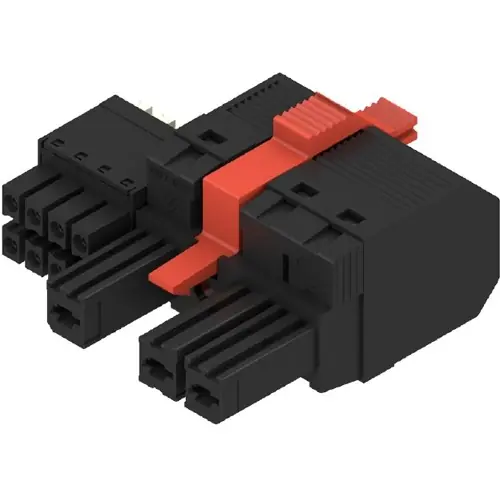 Buchsenleiste, 3-polig, RM 7.62 mm, gerade, schwarz, 1157130000 Geprüft