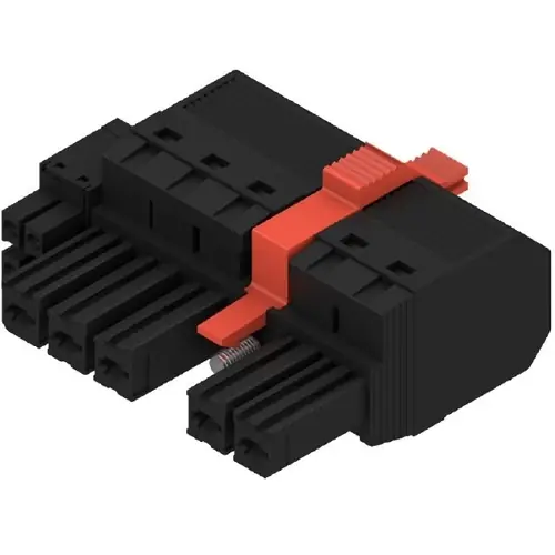 Buchsenleiste, 5-polig, RM 7.62 mm, gerade, schwarz, 1157270000 Garantierte Lieferung