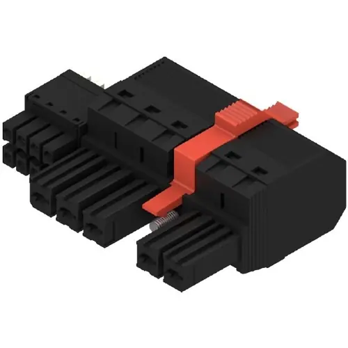 Bestseller Buchsenleiste, 5-polig, RM 7.62 mm, gerade, schwarz, 1157290000