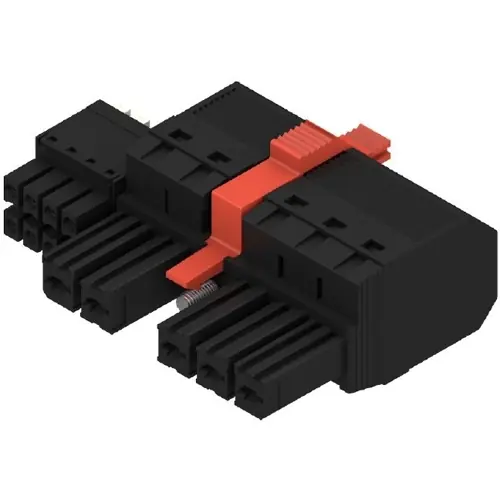 Buchsenleiste, 5-polig, RM 7.62 mm, gerade, schwarz, 1157300000 Kostenloser Rückversand