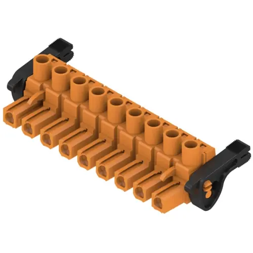 Buchsenleiste, 9-polig, RM 7.62 mm, gerade, orange, 1164910000 Jetzt Kaufen