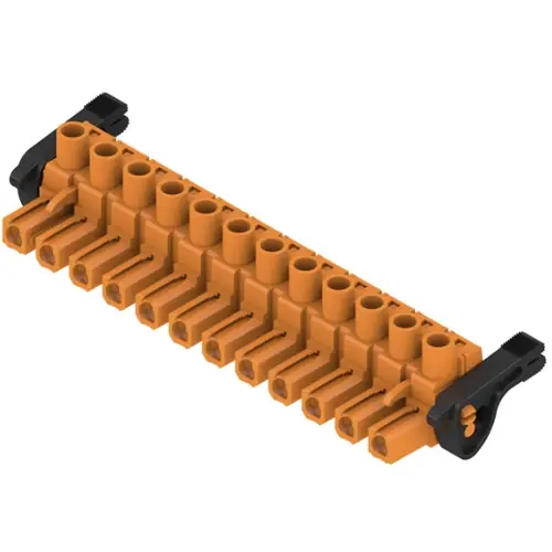 Buchsenleiste, 12-polig, RM 7.62 mm, gerade, orange, 1164950000 Preis Gesenkt