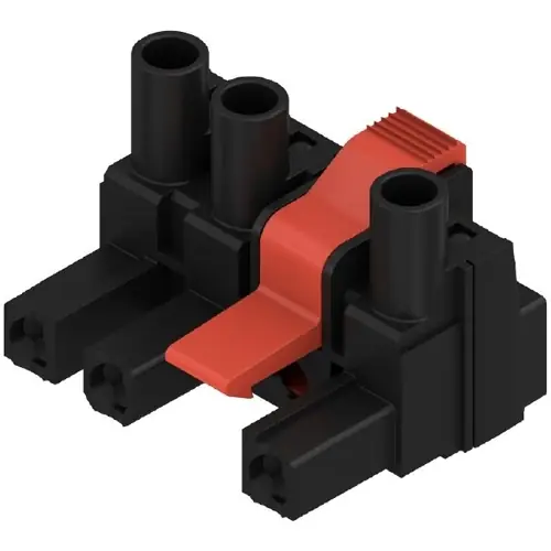 Bestseller Buchsenleiste, 3-polig, RM 7.62 mm, gerade, schwarz, 1173500000