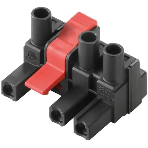 Buchsenleiste, 3-polig, RM 7.62 mm, gerade, schwarz, 1173510000 Neue Ware