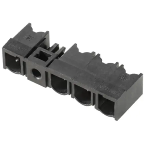 Neu Stiftleiste, 3-polig, RM 7.62 mm, abgewinkelt, schwarz, 1173690000