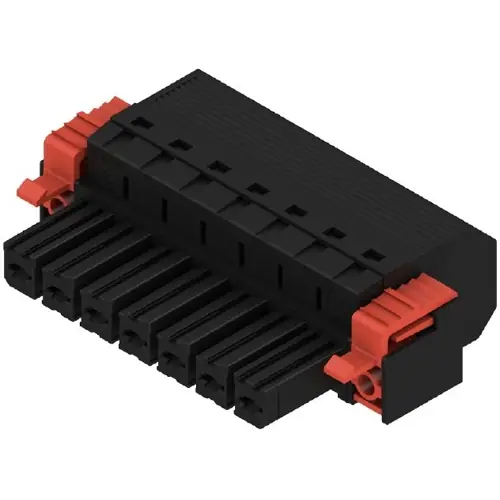 Buchsenleiste, 7-polig, RM 7.62 mm, gerade, schwarz, 1190580000 Sonderangebot