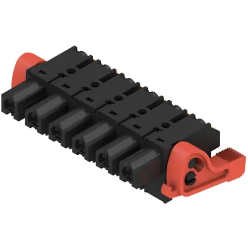 Günstig Buchsenleiste, 6-polig, RM 7.62 mm, gerade, schwarz, 1227420000