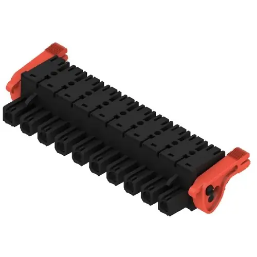 Buchsenleiste, 10-polig, RM 7.62 mm, gerade, schwarz, 1227460000 Bestpreis